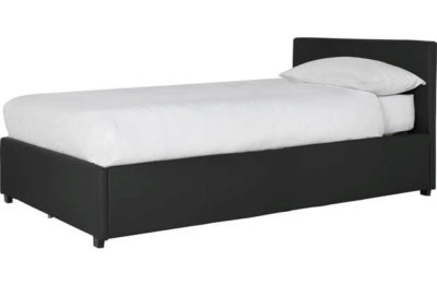 Hygena Lavendon Single Ottoman Bed Frame - Chocolate